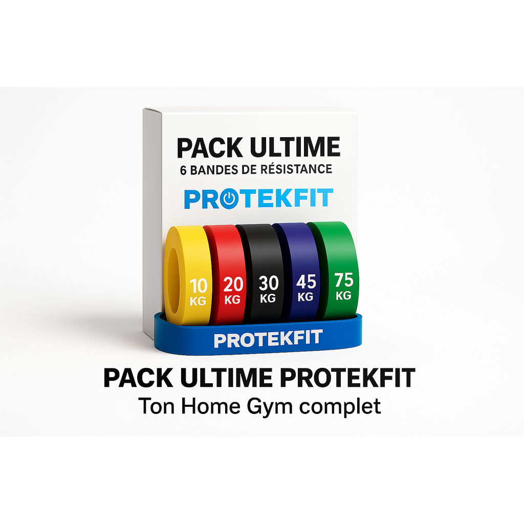 PowerBand Pro Pack™ – Kit de Résistance Musculaire 10 à 100kg